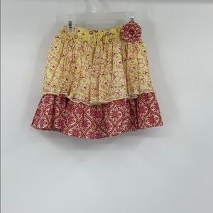 MOXIE AND MABEL two tier kiddies mini skirt